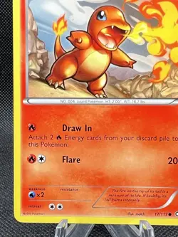 Pokemon TCG Legendary Treasures Charmander Non Holo Common 17/113 LP - Image 5