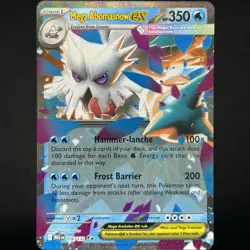 Pokemon TCG Mega Evolution Mega Abomasnow EX Holo Double Rare 036/132 NM - Image 1