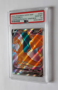PSA 10 Charizard V SWSH 050 Black Star Promos Pokemon Gem Mint - Image 3