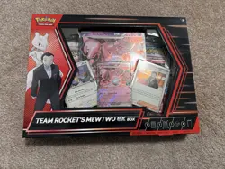 Pokemon TCG: Scarlet & Violet Destined Rivals Team Rocket's Newtwo EX Sealed Box - Image 1
