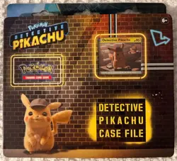 Detective Pikachu Case File Sealed 2019 Pokemon TCG PIKACHU - Image 1