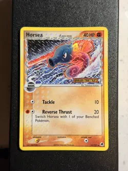 Horsea 31/101 Reverse Stamped Delta Species Dragon Frontiers Pokemon TCG - Image 1