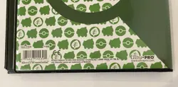 Ultra Pro Pokemon Portfolio Binder Bulbasaur 4 Pocket Used See Photos - Image 5