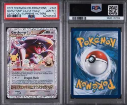 2021 POKEMON CELEBRATIONS CLASSIC COLLECTION #145 GARCHOMP C LV.X-HOLO PSA 10 - Image 3