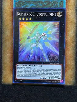 Yugioh Number S39: Utopia Prime CROS-EN094 Super Rare NM - Image 1