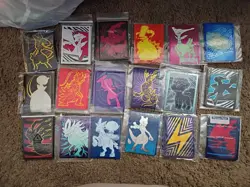Pokemon Theme Sleeves Card Protectors Assorted Variety Lot - Image 1