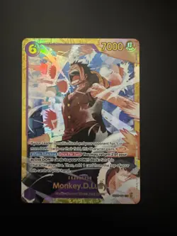 Monkey.D.Luffy EB02-061 SEC - One Piece TCG - English Card Secret Rare - Image 1