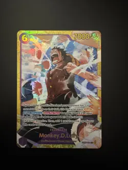 Monkey.D.Luffy EB02-061 SEC - One Piece TCG - English Card Secret Rare - Image 2