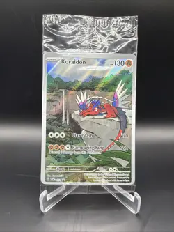 Pokemon Sealed Koraidon 14 SV Scarlet Violet Promo Card Black Star Promo New - Image 1