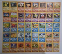 Base Set Jungle Fossil Set VTG 101 Pokemon Cards Lot Mp/LP - Image 1