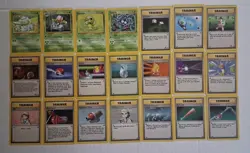 Base Set Jungle Fossil Set VTG 101 Pokemon Cards Lot Mp/LP - Image 3