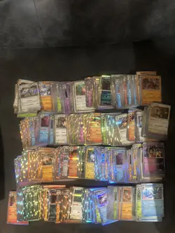 Huge Recent Pokemon All HOLO FOIL Lot of 650 Cards - Nice Shape Unplayed - Image 1