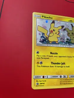 Pokemon 2019 Pikachu SM162 Sun & Moon Black Star Promo Holo Card TCG - Image 3