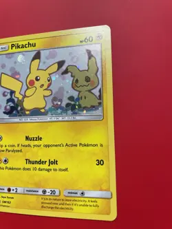 Pokemon 2019 Pikachu SM162 Sun & Moon Black Star Promo Holo Card TCG - Image 4