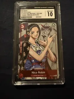 Nico Robin ST01-008 CGC 10 One Piece Card Game English - Image 1