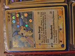 POKEMON MINUN and PLUSLE ORIGINAL HOLOGRAM CARDS - Image 1