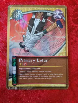 Naruto Collectible Card Game: Primary Lotus us004 Rare - Image 1