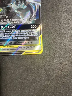 Pokemon TCG Pikachu & Zekrom GX Black Star Promo Card SM168 - Image 5