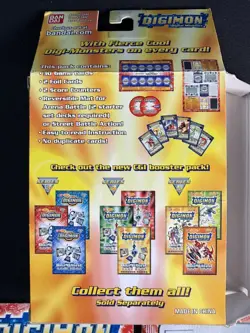 Digimon Digi-Battle Street Starter 4 Starter Deck Bandai - Box Only! No Cards! - Image 3