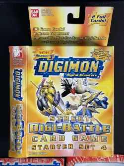 Digimon Digi-Battle Street Starter 4 Starter Deck Bandai - Box Only! No Cards! - Image 4