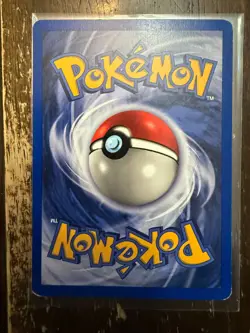 Pokemon Flute 86/102 Base Set Shadowless Trainer Card WOTC Vintage TCG LP/NM Mat - Image 2