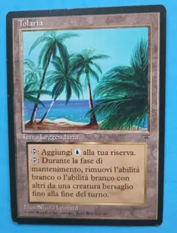 Magic the Gathering MTG FBB ITALIAN Legends TOLARIA LP/EX U 1994! - Image 1