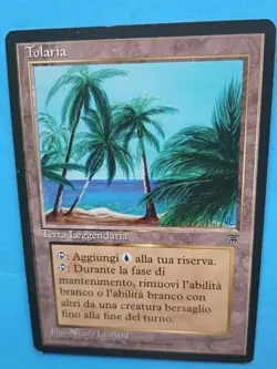 Magic the Gathering MTG FBB ITALIAN Legends TOLARIA LP/EX U 1994! - Image 2