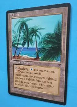 Magic the Gathering MTG FBB ITALIAN Legends TOLARIA LP/EX U 1994! - Image 3