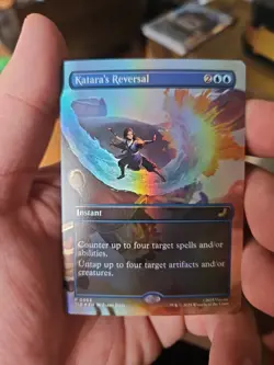 Katara's Reversal R0063 Foil (Borderless) Avatar Magic the Gathering NM - Image 1