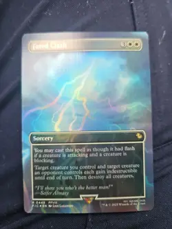 Fated Clash (Borderless) Commander: Final Fantasy Foil - Image 1