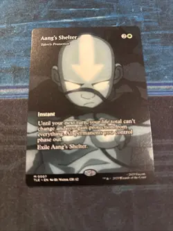 Aang's Shelter - Teferi's Protection (Borderless) Avatar: The Last Airbender:... - Image 1