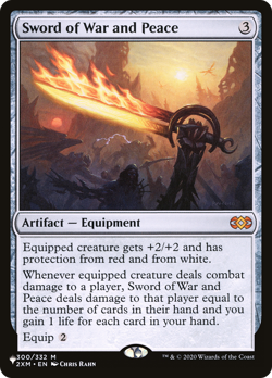 Sword of War and Peace [The List] Magic MTG - Image 1