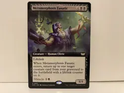 1x NM Metamorphosis Fanatic (Extended Art) Commander Duskmourn MTG - Image 1