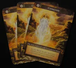 Sorcery Contested Realm GOTHIC 3 X CONSECRATE Exceptional Earth - Image 1