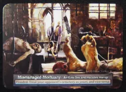 Sorcery Contested Realm GOTHIC MISMANAGED MORTUARY Site - Image 1