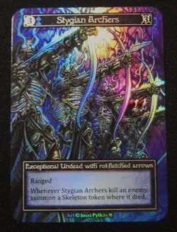 Sorcery Contested Realm GOTHIC FOIL STYGIAN ARCHERS Air - Image 1