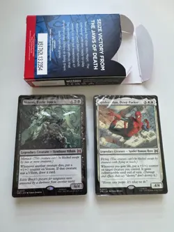 2025 Magic The Gathering Spider Man - Black Starter Welcome Deck Box - Image 4