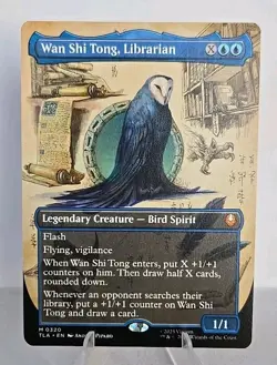 Wan Shi Tong, Librarian (Borderless) MTG Avatar: The Last Airbender Regular - Image 1