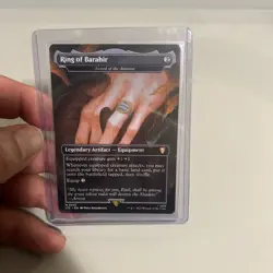 1 x Ring of Barahir - Sword of the Animist - Borderless - mtg lord of the rings - Image 1