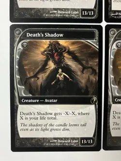Magic The Gathering MTG Death’s Shadow X4 Rare Black Creature, Commander - Image 5