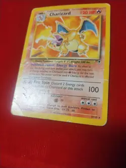 Pokemon Charizard Legendary Collection Base Heavily Damaged - Image 1