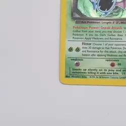 Pokemon TCG Dark Golbat 7/82 Holo Rare Unlimited Team Rocket - MP - Image 5