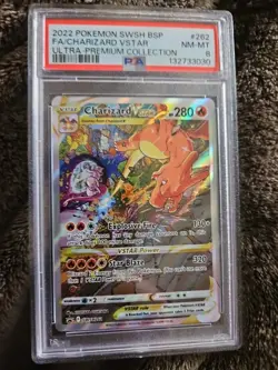 Pokemon-Charizard VSTAR-UPC-(2022)-#262- PSA NM-MINT 8 - Image 5