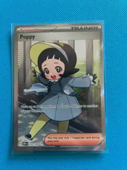 Poppy 220/197 Sv03: Obsidian Flames Holo - Trainer - English - Pokemon TCG - Image 1
