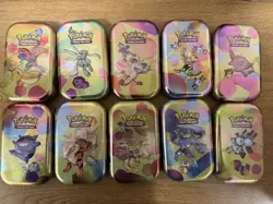 Sam’s Club Pokemon 151 10 Pack of Mini Tins Sealed Unopened Box - Image 1
