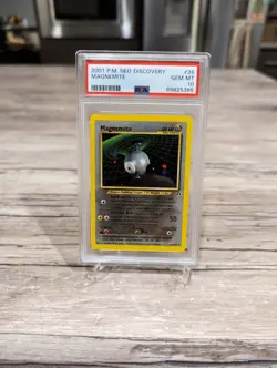 PSA 10 2001 POKEMONcNEO DISCOVERY MAGNEMITE #26 - NON-HOLOFOIL - MINT - Image 1