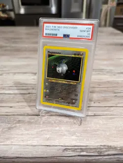 PSA 10 2001 POKEMONcNEO DISCOVERY MAGNEMITE #26 - NON-HOLOFOIL - MINT - Image 2