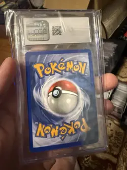 CGC 10 Treecko Reverse Holo #003 Black Star Promo Pokemon League 2003 *scuffs* - Image 2