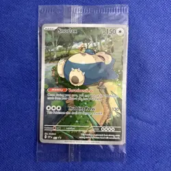 SEALED Snorlax SVP 051 EN - Pokemon Scarlet & Violet Black Star Promo 151 ETB - Image 1