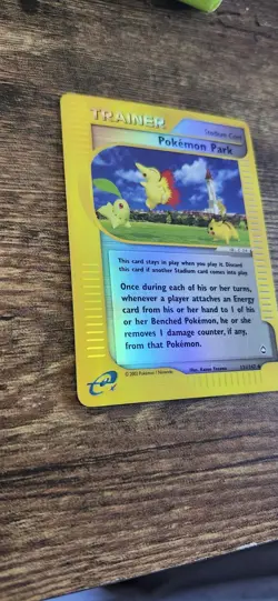 Pokemon TCG Trainer Park #131/147 Reverse Holo Aquapolis NM - Image 3